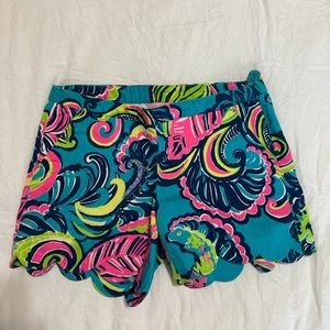 Lilly Pulitzer size 00 Callahan shorts like New